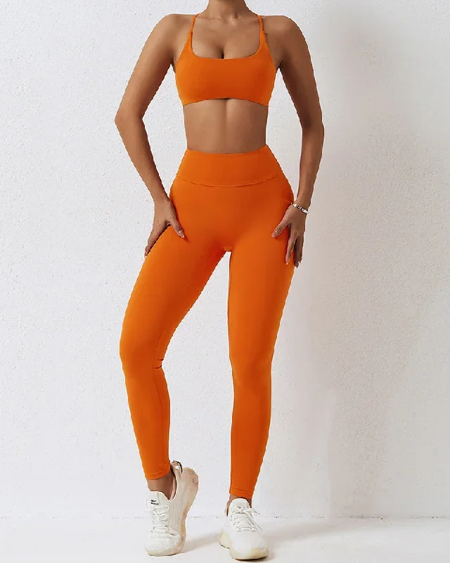 Bra Leggings Orange