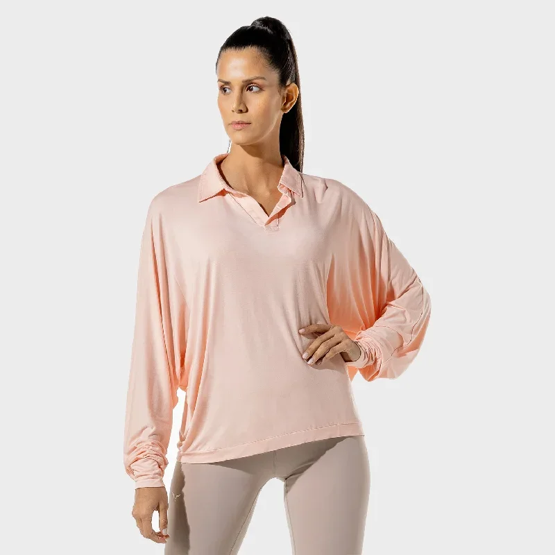 Women's Fitness - Oversized Shirt - Peachy Keen