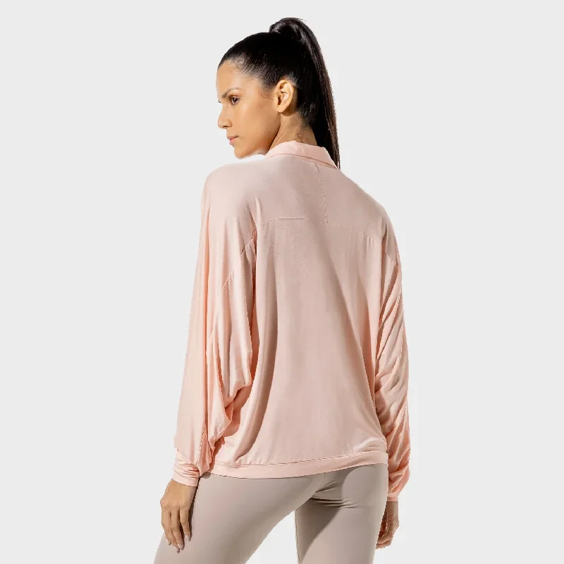 womens-fitness-oversized-shirt-peachy-keen