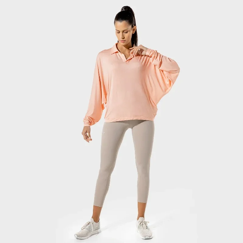 womens-fitness-oversized-shirt-peachy-keen