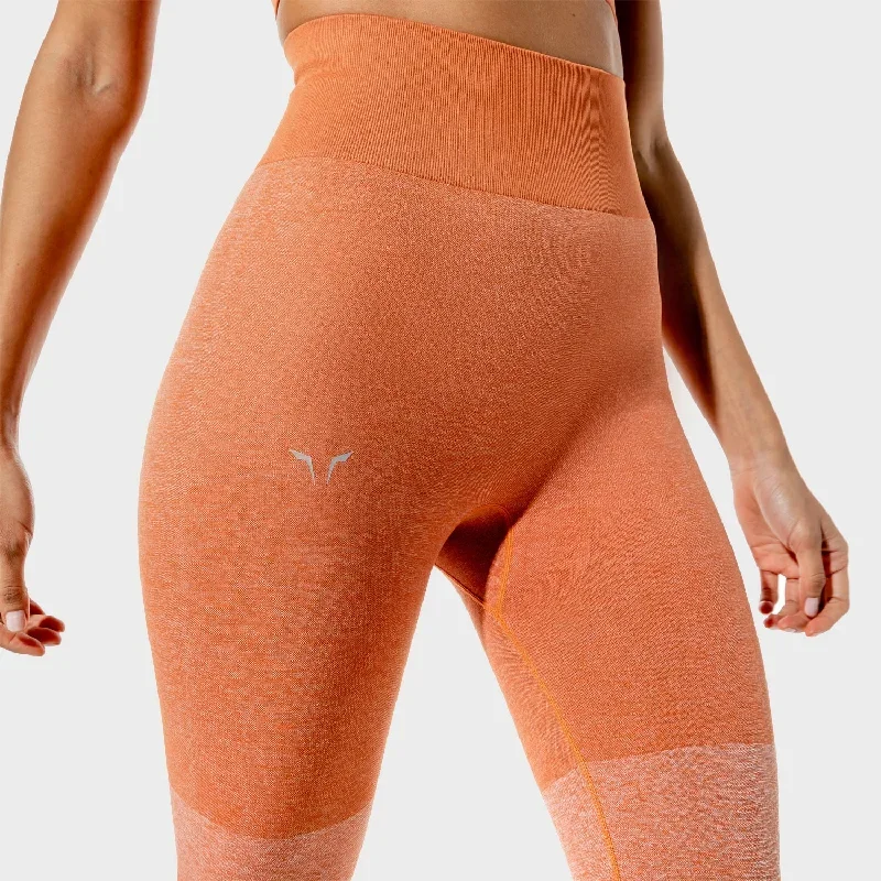 womens-fitness-seamless-leggings-copper-coin-marl