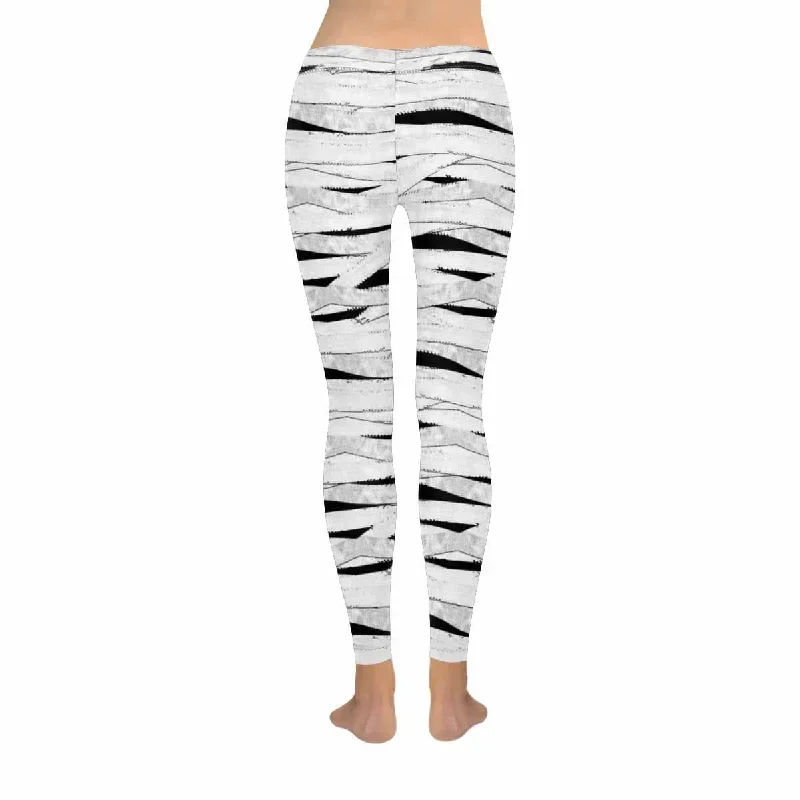 womens-white-bandage-all-over-low-rise-leggings