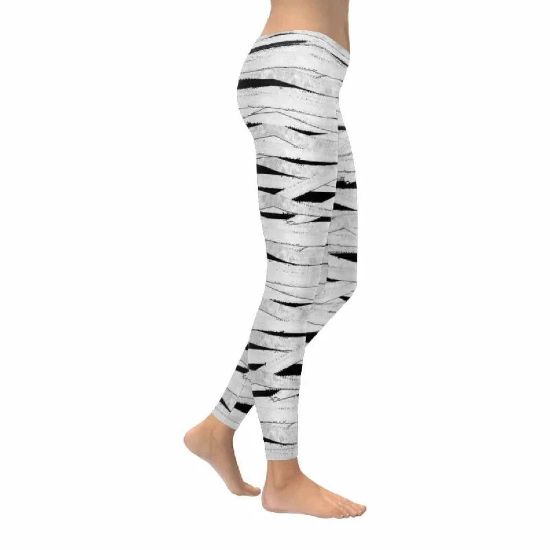 womens-white-bandage-all-over-low-rise-leggings